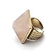 Rose Quartz Pyramid Ring by Anton Heunis||RF10F