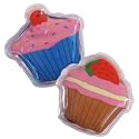 4 Assorted Cup Cake Twist Up lip Balms In bag