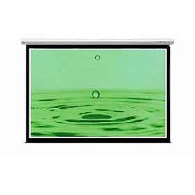 Cyber 115" Manual Pull Down Video 4:3 Projection Screen with Autoretract