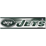 NFL Football New York Jets Bumper Sticker (2-Pack)