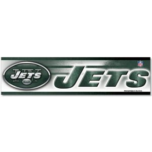 NFL Football New York Jets Bumper Sticker (2-Pack)