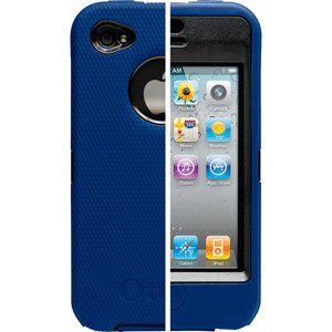 New OtterBox Defender Series Apple iPhone 4G Blue/Black