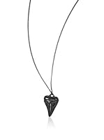 Arizaga Mens Conjunto de cadena y colgante (Negro)