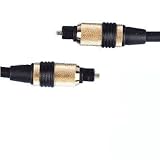 Ex-Pro Gold Professional Optical Cable SPDIF Digital Audio Optical Cable / Lead - 2m