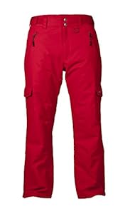 Arctix Men's Insulated Snow Sports Cargo Pant, Large, Vintage Red