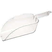 Cambro SCP64CW 64 oz Capacity, Camwear Clear Polycarbonate Scoop
