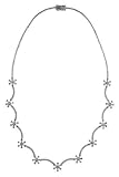 14K White Gold Diamond Perfect Petals Necklace, 2.46 CTW