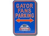 Authentic Street Signs Florida Gator Fans w/2006 Football Champions logo Parking Sign