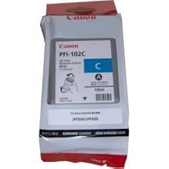 Canon PFI-102 C Tinte cyan