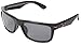 Pepper's Stockton Polarized Wrap Sunglasses, Shiny Black, One Size