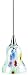 Lite Source LS-14091WHT Carlota - One Light Pendant, White