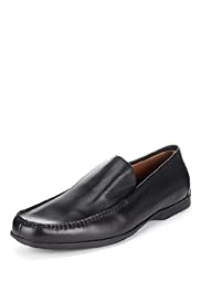 Airflex™ Leather Slip-On Loafers