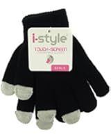 Girls Touchscreen Compatible Magic Stretch Gloves - Assorted Gloves