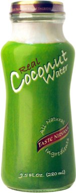 Taste Nirvana Real Coconut Water 9.5oz