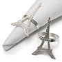Napkin Rings, Eiffel Tower Design - Set of 4