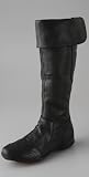 DKNY Guardian Cuffed Flat Boot