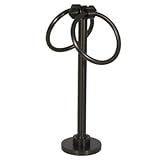 IMAGE OF Allied Brass TABLE TOP 2-RING GUEST TOWEL HOLDER SB-83-VB
