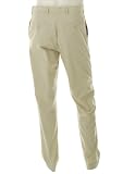 Alfani Solid Natural Flat Front Pants, Size 38X29