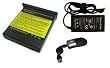 Replacement Battery and Dell 20 Volts 90 Watts AC Power Adapter Compatible with Dell D7000, Inspiron 7000 D266GT, Inspiron 7000 D300LT, Inspiron 7000 Series and 7500 Series, OminBook 7100, OmniBook 7150, Pionex TS30I, Quantex i1410, Quintek i1401, Sceptre SoundX S5500T, 2523T, 2941E, 312-0508, 6171R, 7491, 8649R, 8823E, 9943E, BAT-2523T, IM-M150171-FR, IM-M150171-GB, BAT-30IL, F1450-80002, F1450-80004, F1450A ( 12 Cells, 6600 Mah ) - Includes Mini Optical Mouse with Retractable USB cord
