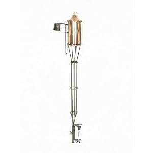 36 Inch Copper Can (set Of 2) Deck Tiki Patio Torches by BackyardBargain LLC