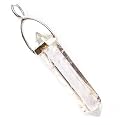 Double Terminated Quartz Crystal Pendant