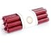St Eval Rustic Dinner Candle Gift Pack – Deep Red x 6