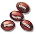 Chocolate Foil Footballs - 10 pounds