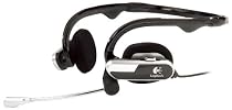 Logitech Laptop Headset H555 Portable Audio For Notebooks (981-000261)