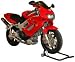 Black Widow Front Fork Motorcycle Stand