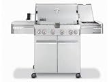 Weber Summit S-450 LP Gas Grill - Stainless Steel