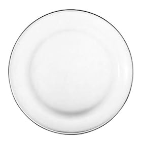 Anchor Hocking Presence 10-Inch Glass Coupe-Shape Luncheon Plate - Set of 6 by Anchor Hocking