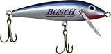 Bush Beer Fishing Lure - Large Minnow Black Silver