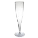 Northwest Enterprises CHAMPBOX-6 Partyware Plastic 1-Piece Champagne Flute, 5-Ounce Capacity, Clear (6 Packs of 10)
