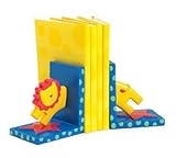 Circus Themed Bookends With Lion For Baby Nursery Or Toddler Room Decor