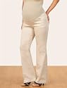 Motherhood Maternity: Petite Secret Fit Belly(tm) Twill Boot Cut Maternity Pants
