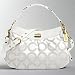 Coach Madison Signature Op Art Shoulder Bag Purse 13252 Parchment
