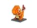 GRHOSE LOZ Diamond Blocks Nanoblock Pokemon Charmander Educational Toy 110pcs