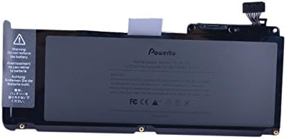 Powerku® Laptop Battery for Apple A1342 (Late 2009, Mid 2010) Li-Polymer battery A1331 For Macbook Pro 13" 15" 13.3-inch 15.4-inch Mc233 Mc234 Mc207 Mc375 Mc516 10.95v 63.5wh 18 Months Warranty