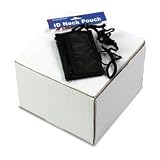 Advantus 75453 Badge id holder/convention pouch, vertical, 2-1/4 x 3-1/2, 48 cord, 12/pack