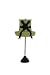 Medium Green Hat Lamp With Shade