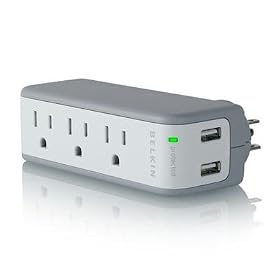 Belkin Mini Surge Protector Dual USB Charger