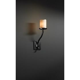 Sonoma 1 Light Black Sconce Candle Shade