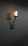 Sonoma 1 Light Black Sconce Candle Shade