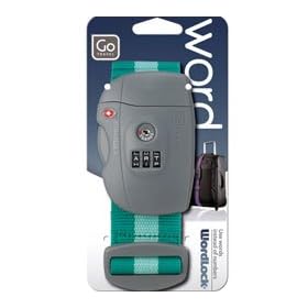 TSA Word Strap and Lock