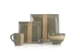 Mikasa Gourmet Basics Bamboo Brown 16 Pc. Set Service For 4