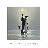 Dance Me To The End Of Love by Jack Vettriano. Art Print Poster FRAME IT.. 15.75 inches width by 15.75 inches height. Highest Quality Art Poster Print