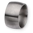 Brushed Titanium Ring (12.0 mm) - Sizes 8-12