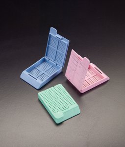 Swingsette Biopsy Processing/Embedding Cassettes, Fluo Yellow - 1500/Case