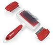 Dog Slicker Brush with Flea and Fine Combs 3 in 1 Set Dog Slicker Brush with Flea and Fine Combs 3 in 1 Set