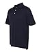 Adidas Men's ClimaLite Textured Solid Polo (Navy) (X-Large)